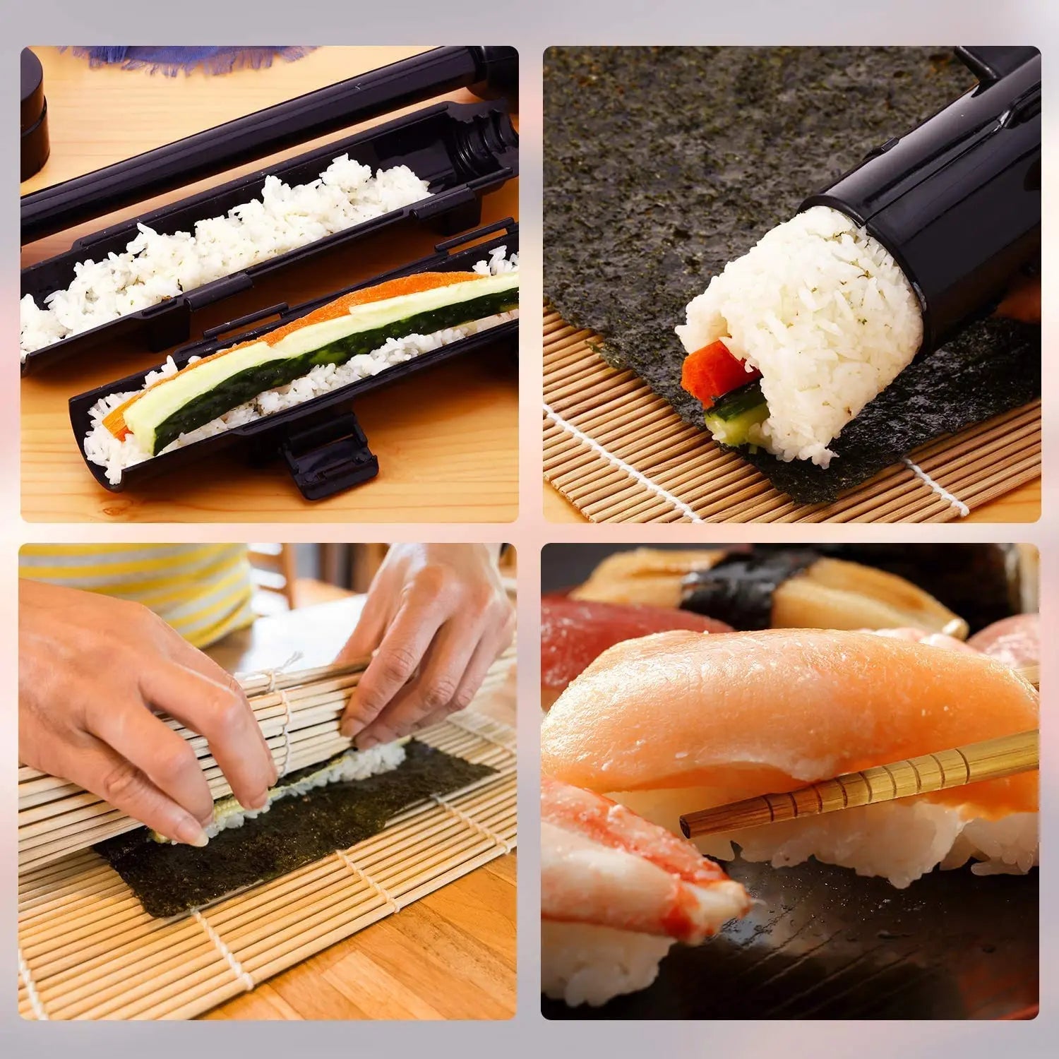 Sushi-Roller-Set – Sushi einfach zu Hause zubereiten Mivoza Deutschland
