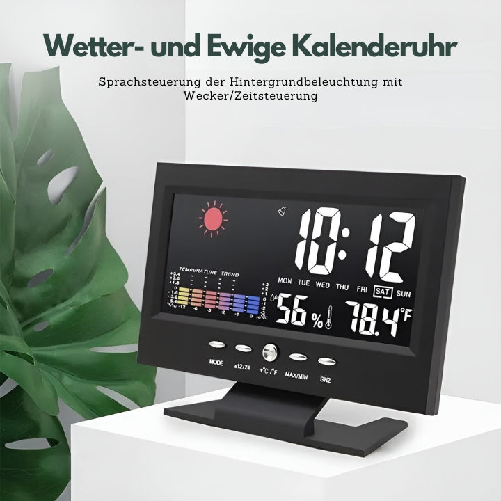 WeatherClock™ Wetterbewusstsein trifft LED-Kunst!