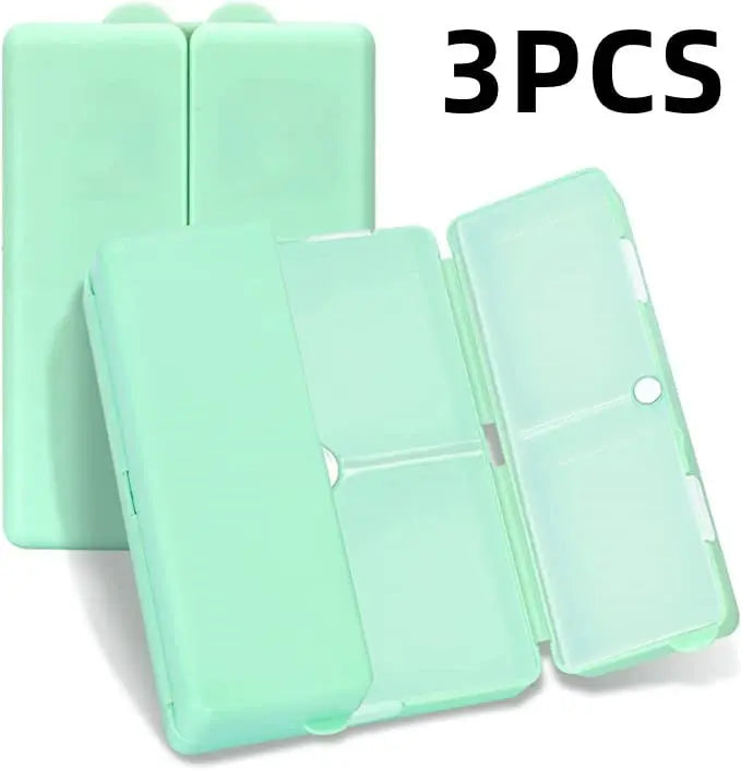 Täglicher Pillenorganizer – Tragbare 7-Fächer-Box mit sicherem Magnetverschluss (3 Stück) Mivoza Deutschland
