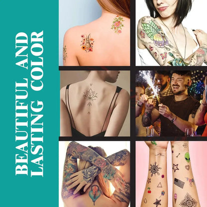 Tattoo-Stifte für Body Art — Kreativer Spaß zu Halloween & Party 10er-Set Mivoza Deutschland