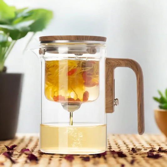 Teekanne Borosilikatglas — Elegante Zubereitung kreativer Teemischungen Mivoza Deutschland