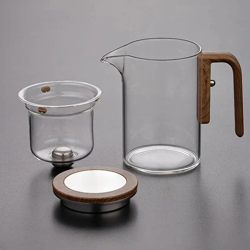 Teekanne Borosilikatglas — Elegante Zubereitung kreativer Teemischungen Mivoza Deutschland