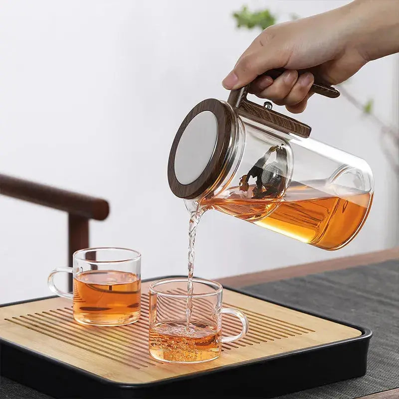 Teekanne Borosilikatglas — Elegante Zubereitung kreativer Teemischungen Mivoza Deutschland