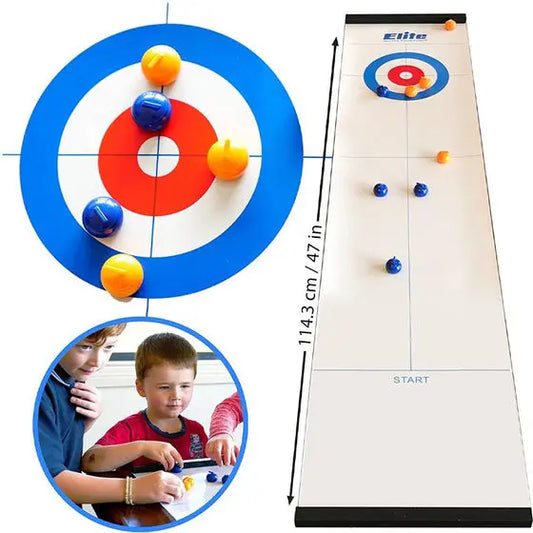 Tisch-Curling-Spiel – Olympischer Spaß für Zuhause Mivoza Deutschland