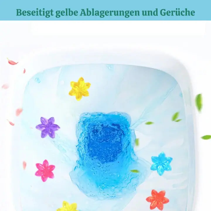 Toiletten Gel-Stempel Set – 12 Stück Mivoza Deutschland