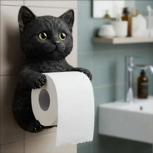 Toilettenpapierhalter Tierkopf — Robuster Harzhalter mit verspieltem Design Mivoza Deutschland