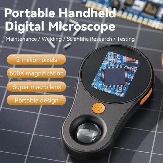 Tragbare Digitale Handlupe mit 500-facher Vergrößerung & 2" LCD Mivoza Deutschland