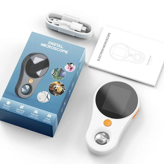 Tragbare Digitale Handlupe mit 500-facher Vergrößerung & 2" LCD Mivoza Deutschland