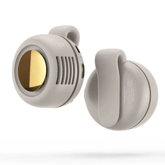 Tragbarer Mini-Ventilator ohne Rotorblätter – Leise, aufladbar & freihändig tragbar Mivoza Deutschland