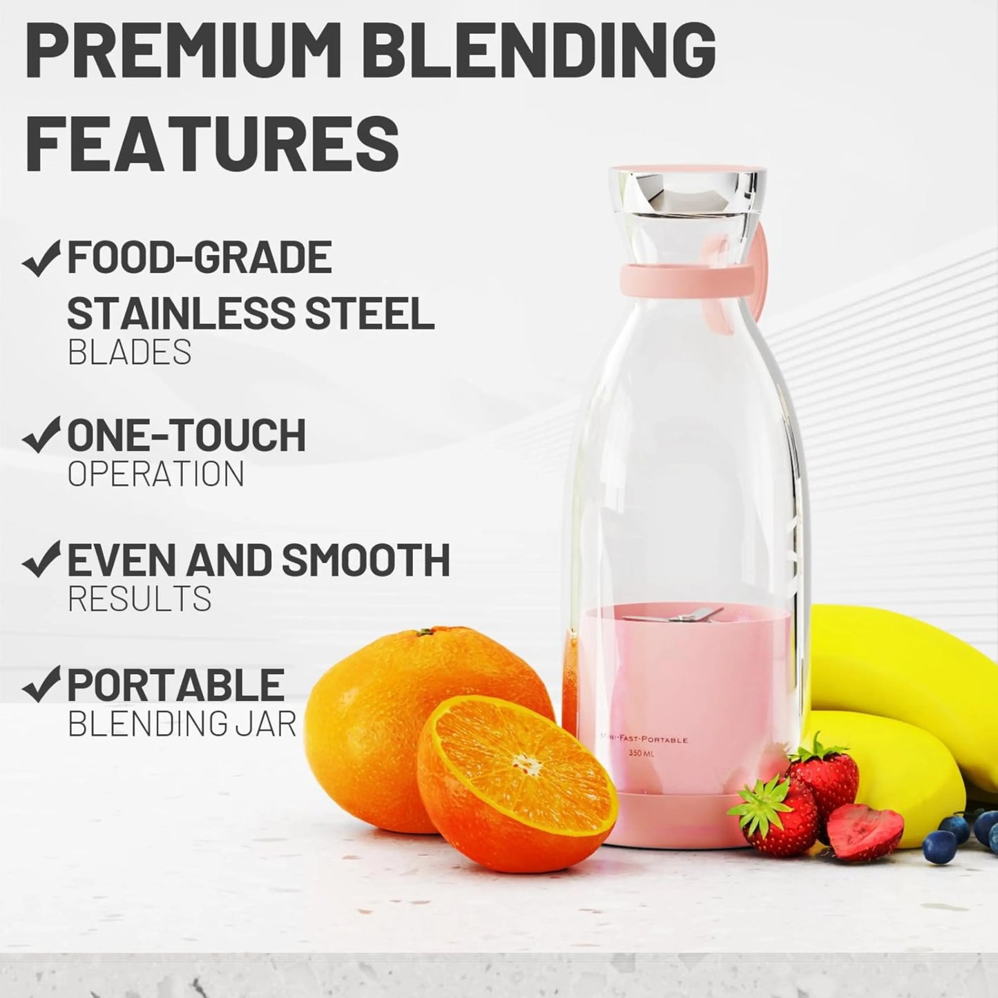 Tragbarer Mixer — Frische Smoothies überall genießen Mivoza Deutschland
