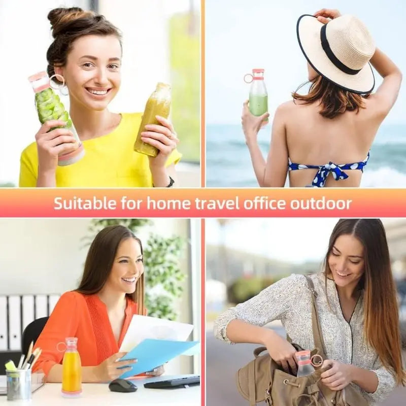 Tragbarer Mixer für frische Säfte, Smoothies und Proteinshakes Mivoza Deutschland