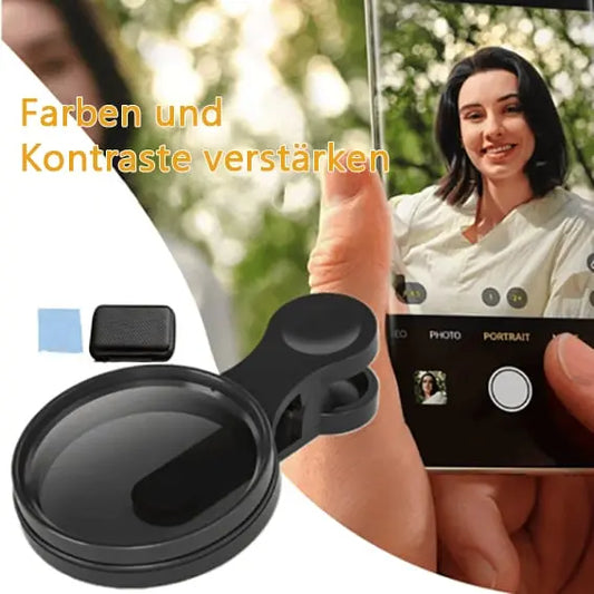 Tragbarer Polarisationsfilter fürs Smartphone – Perfekt für Reise- und Naturfotografie Mivoza Deutschland