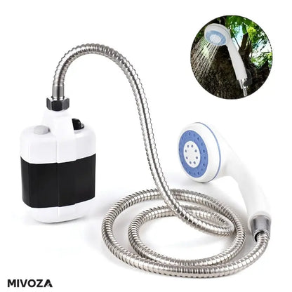 Tragbares Camping-Duschset mit USB-Ladestation Mivoza Deutschland