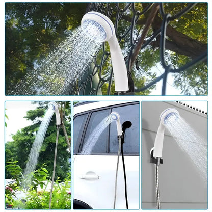 Tragbares Camping-Duschset mit USB-Ladestation Mivoza Deutschland