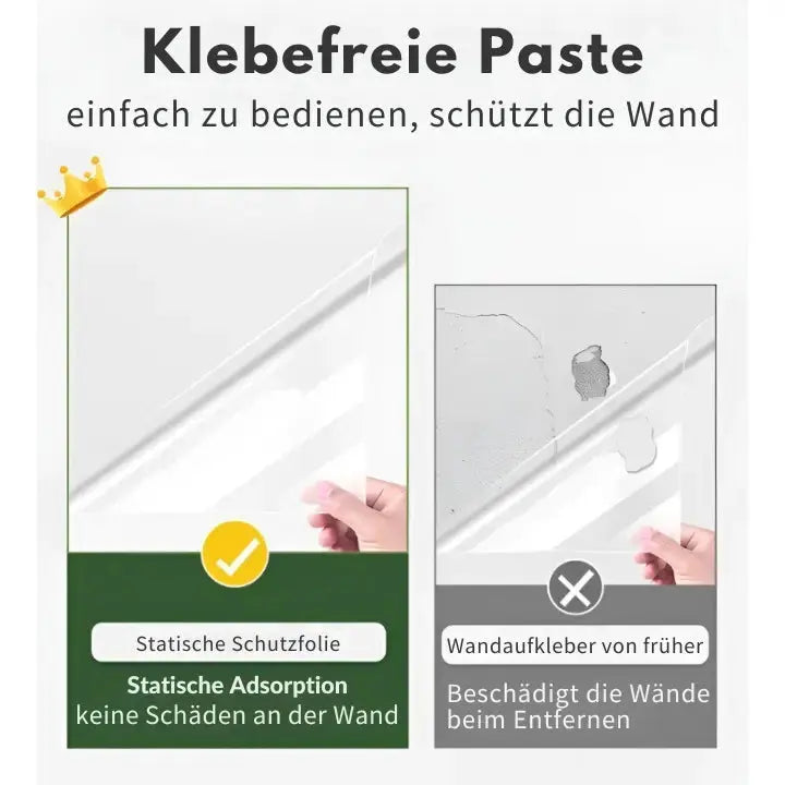 Kratzfeste transparente Wandschutzfolie Mivoza Deutschland