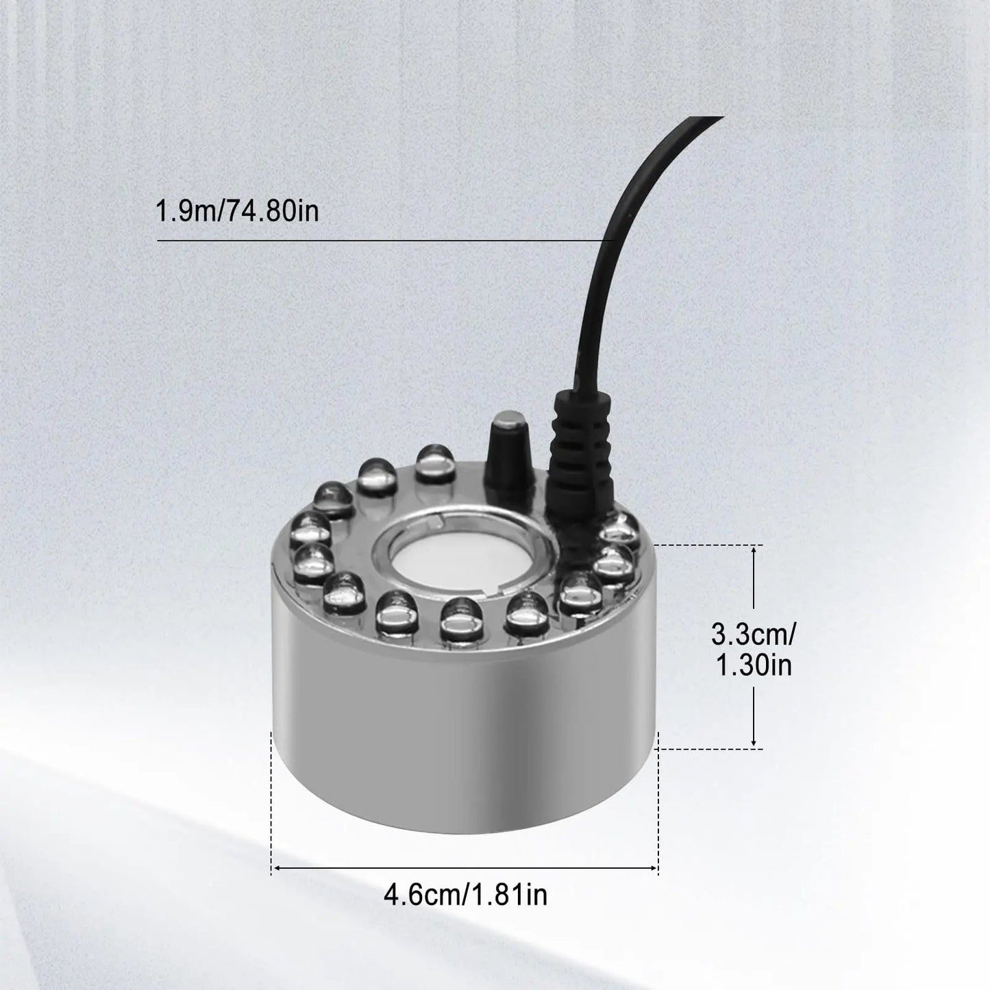 Ultraschall-Nebelmacher mit Wasserstandsensor — Qualitätsnebel in Sekunden Mivoza Deutschland