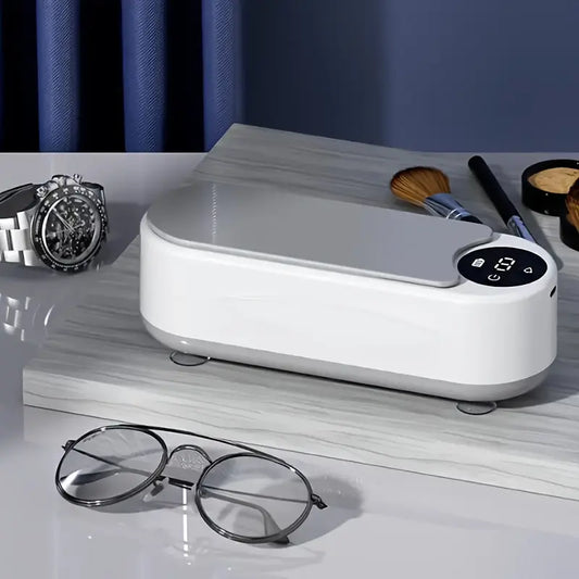 Comprehensive cleaning, multifunctional cleaning - portable, rechargeable battery USB power supply | High frequency vibration cleaning machine, multi-purpose cleaning for jewelry, glasses, watches, etc. | Easy home use Zorenza