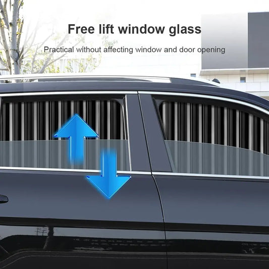 Universeller Sonnenschutz für Autofenster mit magnetischer Befestigung und UV-Schutz Mivoza Deutschland