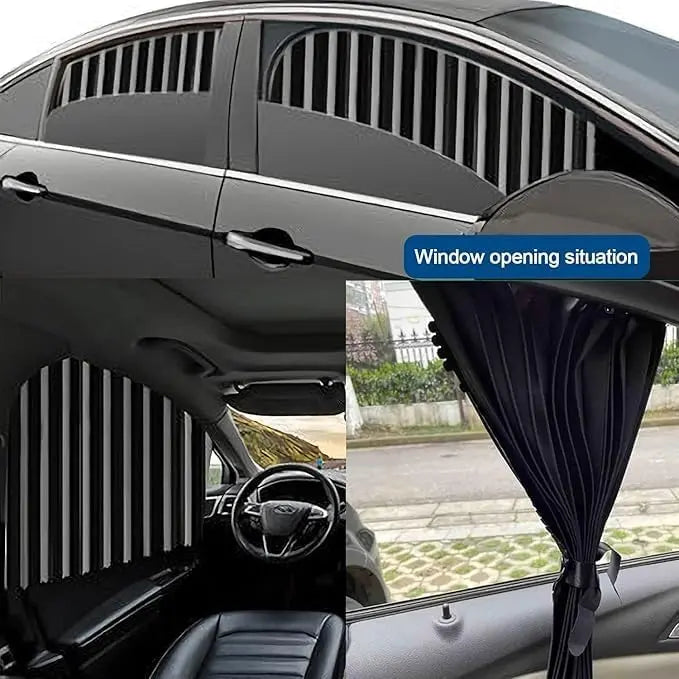 Universeller Sonnenschutz für Autofenster mit magnetischer Befestigung und UV-Schutz Mivoza Deutschland
