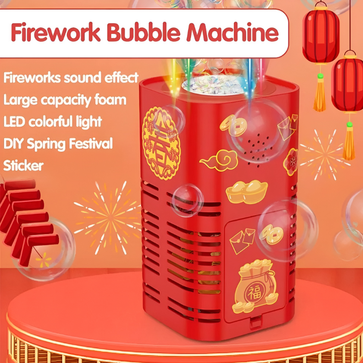 BubbleBlast™ Feuerwerk-Feeling mit Leuchtenden Seifenblasen!