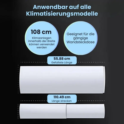 Verstellbarer Windabweiser für die Klimaanlage Mivoza Deutschland
