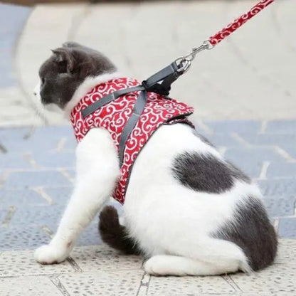 Verstellbares Geschirr- und Leinen-Set für Katzen und Hunde Mivoza Deutschland