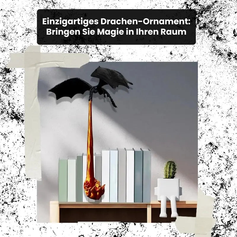 Verzauberter Drachenflammen-Buchstütze Mivoza Deutschland