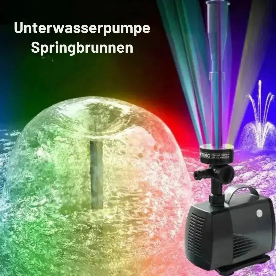 Vielseitige Garten-Fontänenpumpe – Leiser Betrieb & Stimmungsvolle Wasserspiele Mivoza Deutschland