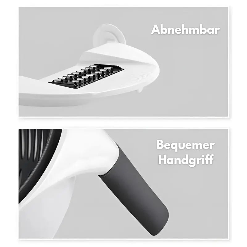 Vielseitiger 2-in-1-Gemüseschneider & -sieb Mivoza Deutschland