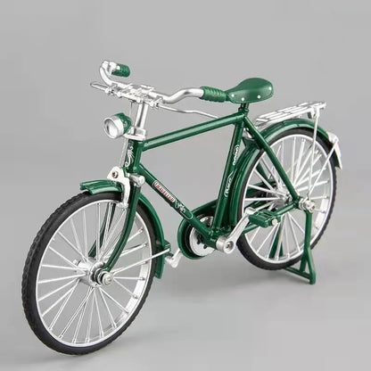 Vintage Modellfahrrad aus Legierung – DIY Miniatur Dekorationsset Mivoza Deutschland