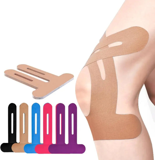 Vorgeschnittenes Kinesiologie-Tape für Knie – Atmungsaktiv & komfortabel Mivoza Deutschland