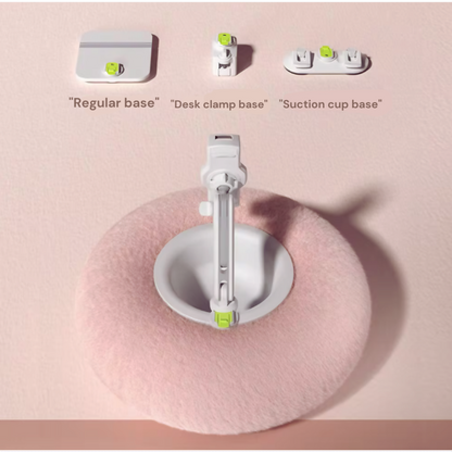 Plüschiger Handy- & Tablet-Halter – Stabiler Halt & Snackschale kombiniert Mivoza Deutschland