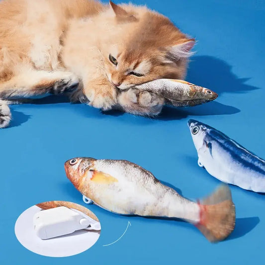 Wackelnder Fisch Spielzeug — Imitiert echten Fisch für realistischen Spielspaß 3er Set Mivoza Deutschland