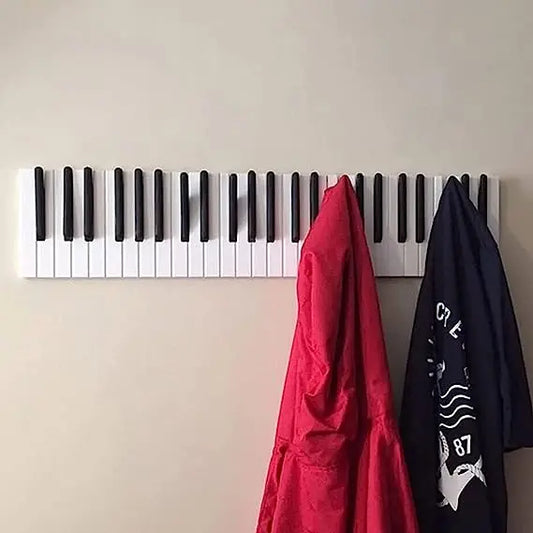 Wandgarderobe – Kreatives Klavierdesign für Musikliebhaber & Kinderzimmer Mivoza Deutschland