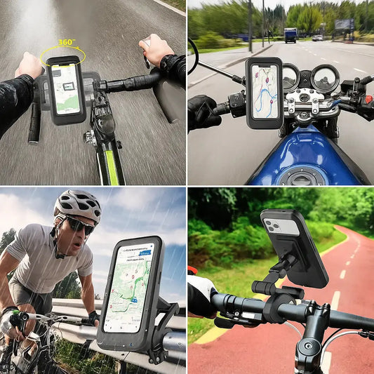 Wasserdichte Fahrrad-Telefonhalterung – Stabile 360° Drehung & Schutz Mivoza Deutschland