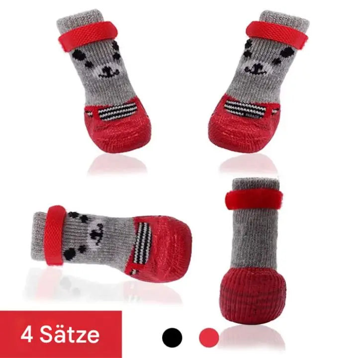 Wasserdichte Haustier-Schuhe – Rutschfest für Hunde & Katzen (4x Paare) Mivoza Deutschland