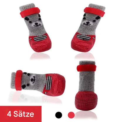 Wasserdichte Haustier-Schuhe – Rutschfest für Hunde & Katzen (4x Paare) Mivoza Deutschland