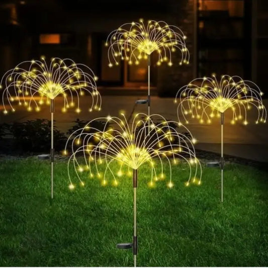 Wasserdichte Solar-Garten-Feuerwerkslampe - 90 LEDs Mivoza Deutschland