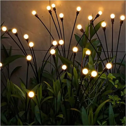 Wasserdichte Solar-Glühwürmchen-Lichter ( 6 LEDS ) Mivoza Deutschland