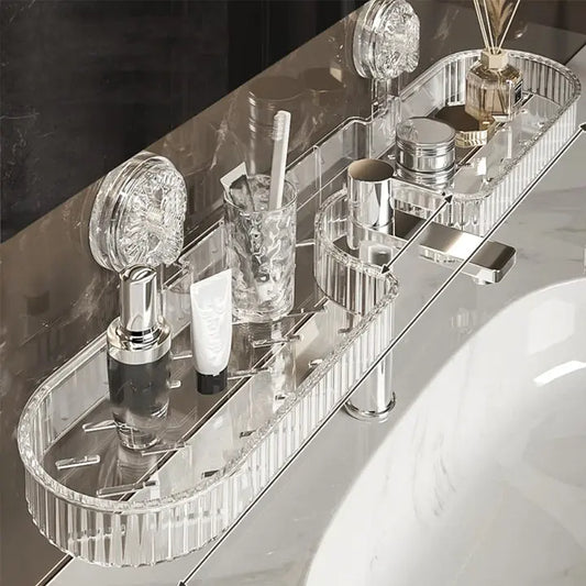 Wasserhahn-Regal mit hoher Tragkraft — Hält schwere Pflegeprodukte zuverlässig Mivoza Deutschland