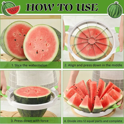 Wassermelonen-Schneider mit ergonomischem Griff Mivoza Deutschland