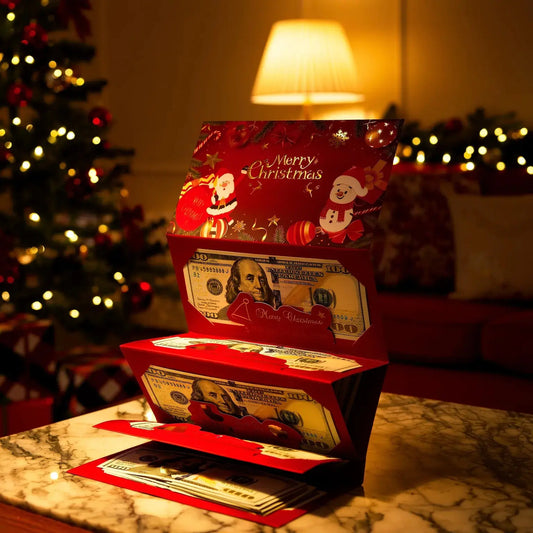 Weihnachts-Geldkuverts – Stilvoll schenken mit festlicher Eleganz (2er-Set) Mivoza Deutschland