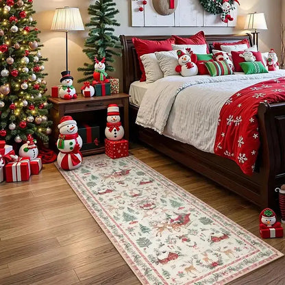 Weihnachts-Teppich Wonderland — Rutschfest & gemütlich für Kinder & Gäste Mivoza Deutschland