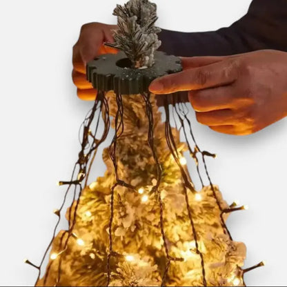 Weihnachtsbaum-Lichtervorhang mit Fernbedienung Mivoza Deutschland