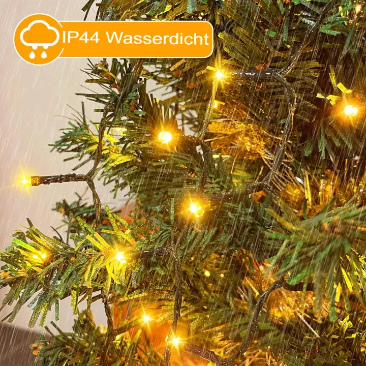 Weihnachtsbaum-Lichtervorhang mit Fernbedienung Mivoza Deutschland