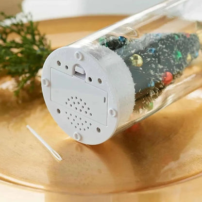 Weihnachtsbaum mit Flaschenpost — Persönliche Nachricht verschenken Mivoza Deutschland