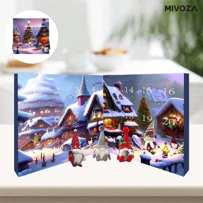 Weihnachtswichtel-Adventskalender mit Sammlerpuppen Mivoza Deutschland