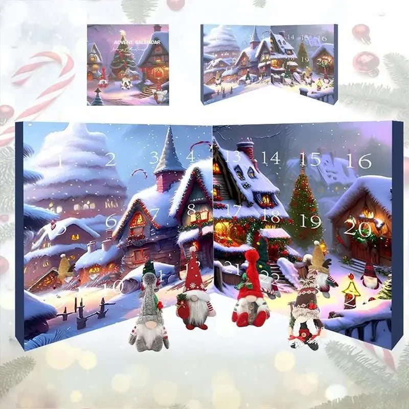 Weihnachtswichtel-Adventskalender mit Sammlerpuppen Mivoza Deutschland