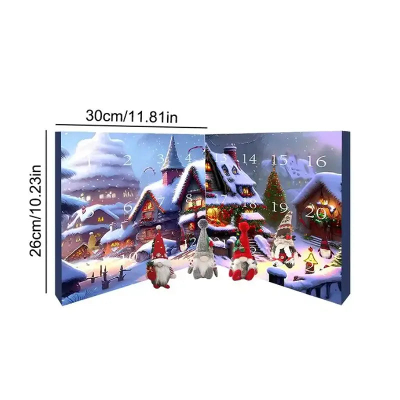 Weihnachtswichtel-Adventskalender mit Sammlerpuppen Mivoza Deutschland
