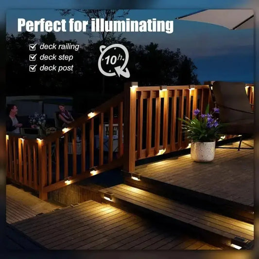 NordikHome™ Solar Fence Lights Zorenza